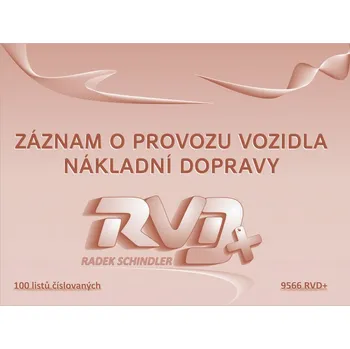 Záznam o provozu vozidla nákladní dopravy - 100 listů