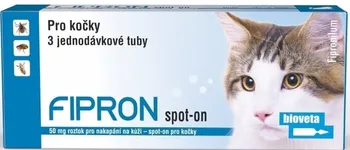 Antiparazitikum pro kočku Bioveta Fipron Spot-On pro kočky
