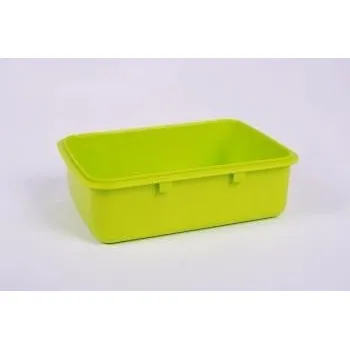 Svačinový box Česká výroba ZDRAVÁ SVÁČA miska Zelená