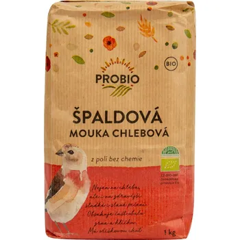 Mouka Probio Špaldová chlebová hladká Bio 1 kg