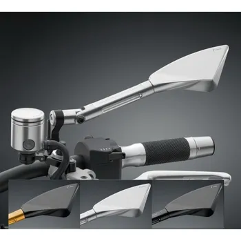 Zrcátko pro motocykl Zpětné zrcátko Rizoma Tomok, univerzální - Levé pro motocykly, různé barvy - Hliník