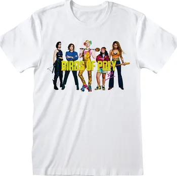 Pánské tričko Birds of Prey (Tričko Podivuhodná proměna Harley Quinn)