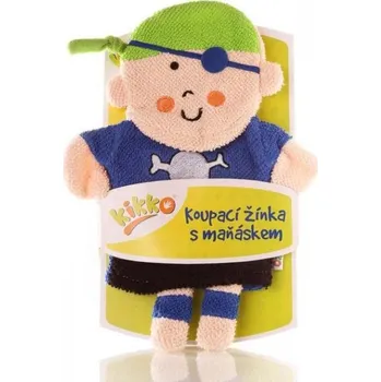 vodní stůl Kikko Koupací maňásci (100 % bavlna) Pirát