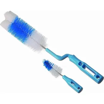 Farlin Kartáč s houbičkou na láhve, dudlíky a hrníčky