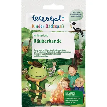 Hračka pro nejmenší TETESEPT Dětská práskací koupel roubíři 50 g