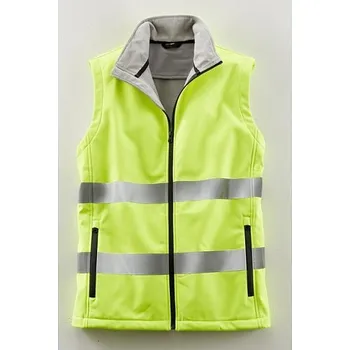 pracovní vesta Softshellová výstražná vesta 2256, žlutá J30320