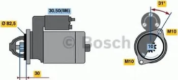 Startér Bosch 0 001 109 290