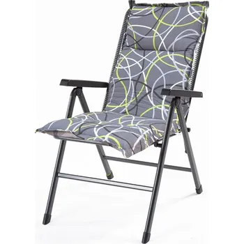 Podsedák Hartman grey oboustranný podsedák na zahradní židli 100 x 50 x 6 cm - polstr