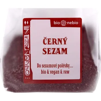 Potravina ASO - Zdravý život Sezam černý neloupaný BIO Hmotnost: 100g
