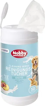 Kosmetika pro psa Nobby vlhčené ubrousky pro psy a kočky 50 ks