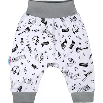 Dupačky NEW BABY Kojenecké bavlněné tepláčky New Baby Music vel. 56 - 86 vel. 86