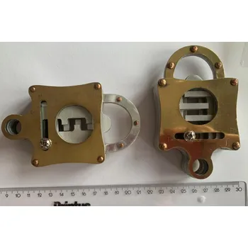 Hlavolam VOIDLOCK Messing - METAL EMPTY PADLOCK