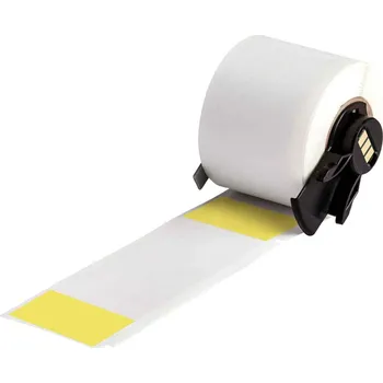 Brady M6-33-427-YL / 174286, Self-laminating Vinyl Labels, 38.10 mm x 101.60 mm