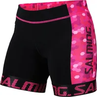 Salming Triathlon Shorts Wmn černé/růžové