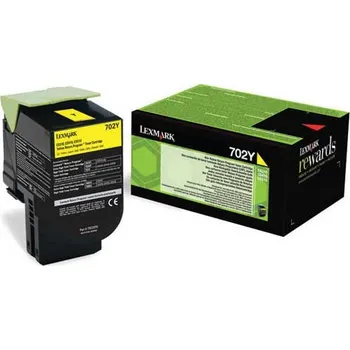Lexmark 70C20Y0 • 702Y Yellow - Original