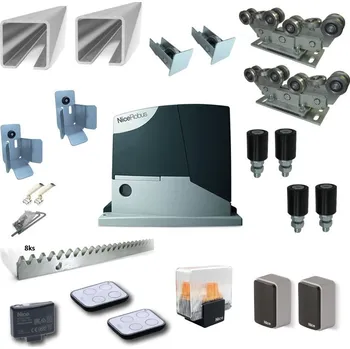 Sada pro posuvnou samonosnou bránu do šíře 7m - 500kg - C80Zn - Robus1000KIT