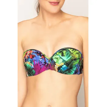 Dámské plavky Plavková podprsenka LISE CHARMEL (ABA5036-14), Velikost 75B, Barva zelená