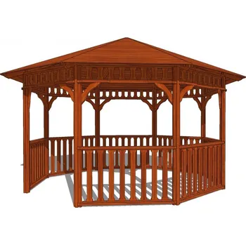 Zahradní altán Zahradní altán VL 45 Exclusiv bez podlahy (Zahradní altán - Zahradní altán VL 45)