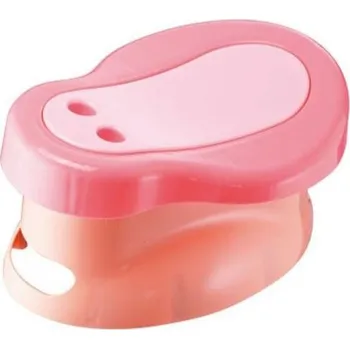 Nočník Farlin Dětský nočník/sedátko 3v1 Růžový