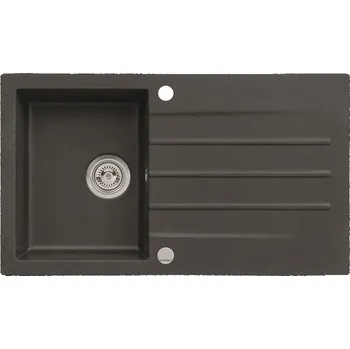 Nerezový dřez Dřez Cortina 130 Black G91 sítkový odtok 3 1/2