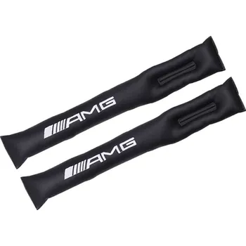 Návlek na bezpečnostní pás Polštářky / Vložky / Výplně mezi sedadlo a opěrku vozidla AMG - černé EIC-297