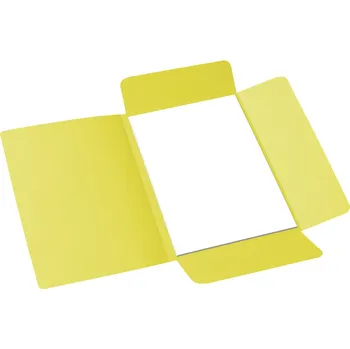 ODKLÁDACÍ MAPA SE 3 KLOPAMI žlutá 50 ks/bal.