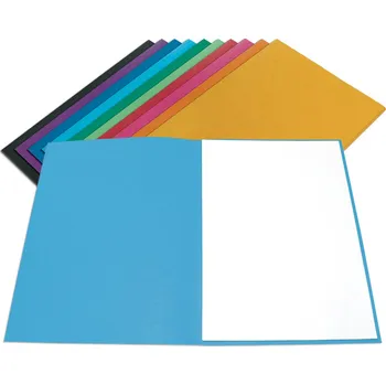 Odkládací mapa bez klop PREŠPÁN světle modrá