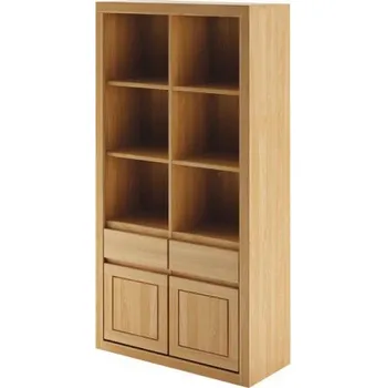 Obývací pokoj ImportWorld Vitrína KN304 - dub (Barva dřeva: Dub přírodní)