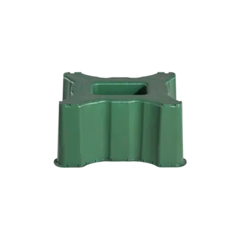 Plastová nádrž RHIN na dešťovou vodu sud podstavec zelený 520 L (Nádrž na dešťovou vodu podstavec)