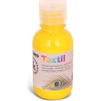 Speciální výtvarná barva PRIMO Barva na textil PRIMO, 125 ml, žlutá