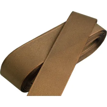 Stuha Stuha taftová hnědá, šíře 25mm, 10m