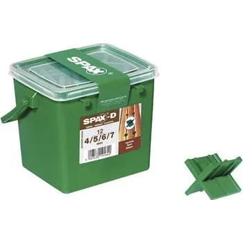 Vrut SPAX Šablona na spáry 4-5-6-7 mm 12 ks