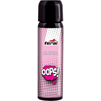 Osvěžovač vzduchu Feral Speech OOPS! – osvěžovač vzduchu ve spreji s vůní dětského pudru