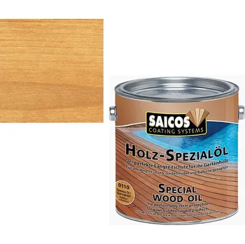 Olej na dřevo Saicos - speciální olej BEZBARVÝ 2,5 L - 0110