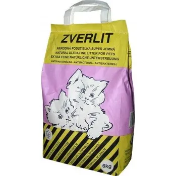 Podestýlka pro kočku Zverlit super jemný růžový 6 kg