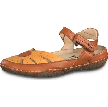 Dámské lodičky Jana dámské sandály 8-28110-24 Barva: šafránová, Velikost: 38, Šíře podešve: H