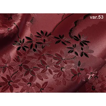 HEDVA ČESKÝ BROKÁT Ondrin 160 krojový brokát LUČINA vínová | 53