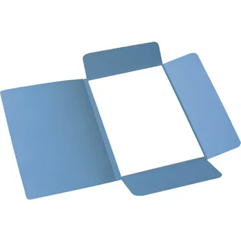 ODKLÁDACÍ MAPA SE 3 KLOPAMI modrá 50 ks/bal.