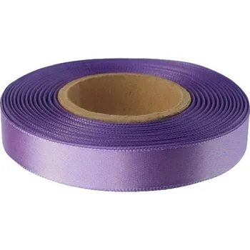 Stuha Stuha atlasová fialová, šíře 15mm
