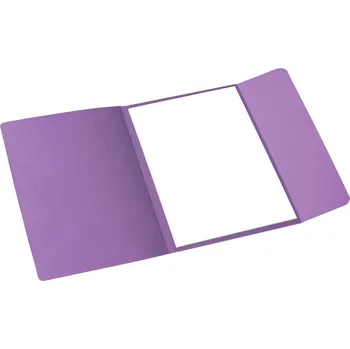 ODKLÁDACÍ MAPA S 1 KLOPOU fialová 100 ks/bal.