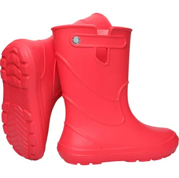 Dětská móda Holínky gumáčky Camminare Junior červené velikost: 34/35