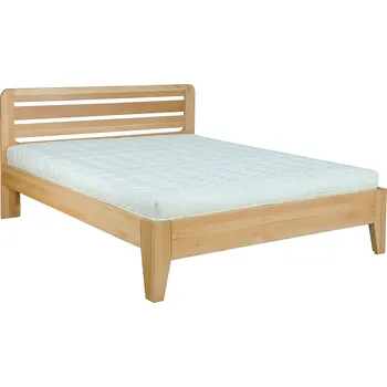 LK189-140 dřevěná postel masiv buk Drewmax (Kvalitní nábytek z bukového masivu)