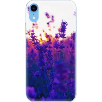 Pouzdro na mobilní telefon Odolné silikonové pouzdro iSaprio - Lavender Field - iPhone XR