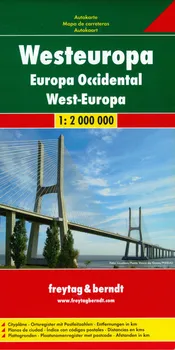 Autokarte: Westeuropa 1:2 000 000 - Freytag & Berndt [DE] (2009)