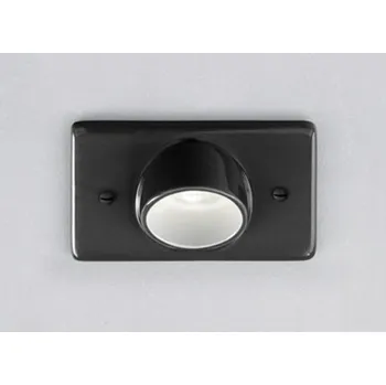 ALDO BERNARDI Nástěnné svítidlo Linea Samba S2 Barva: černá matná S2.NO