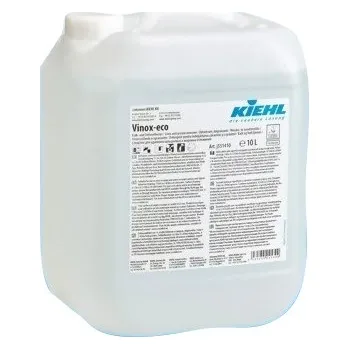 Kiehl Vinox Eco odstraní vodní kámen a tuky z dřezů a nerezových ploch Balení: 10 l