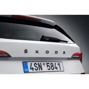 Znak automobilu Škoda Scala, Kamiq-Zadní středový nápis ŠKODA