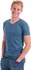 Pánské tričko Malfini Slim Fit V-neck 146 Denim XL