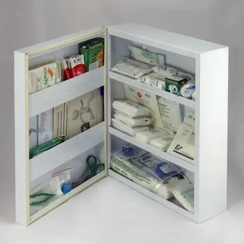 Lékárnička Kovová lékárnička s těsněním proti prachu, s náplní SPECIAL