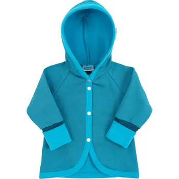 Kojenecká bunda tyrkysový tecnostretchový kabátek